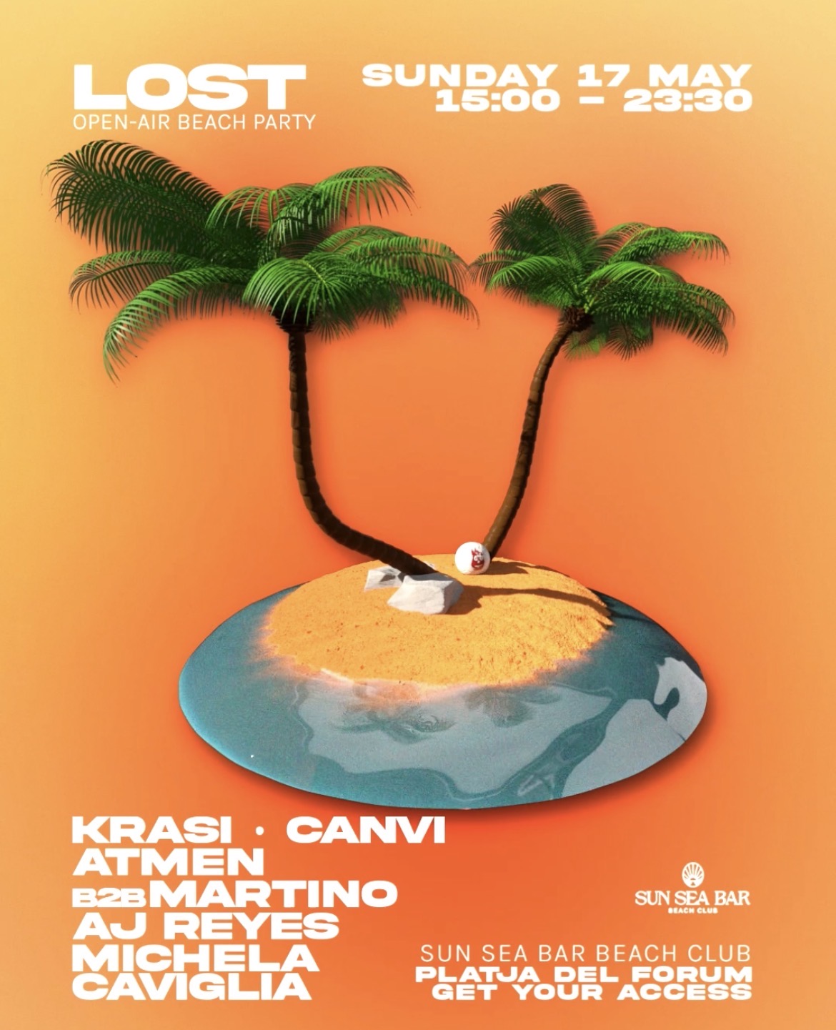 LOST flyer front