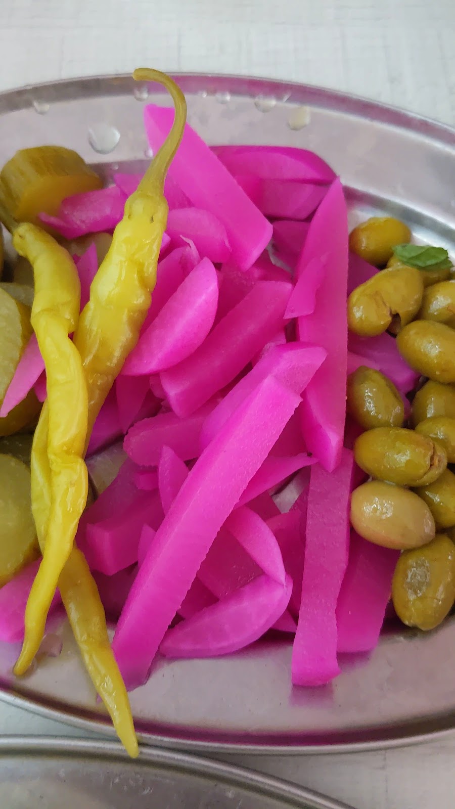 The pink pickles