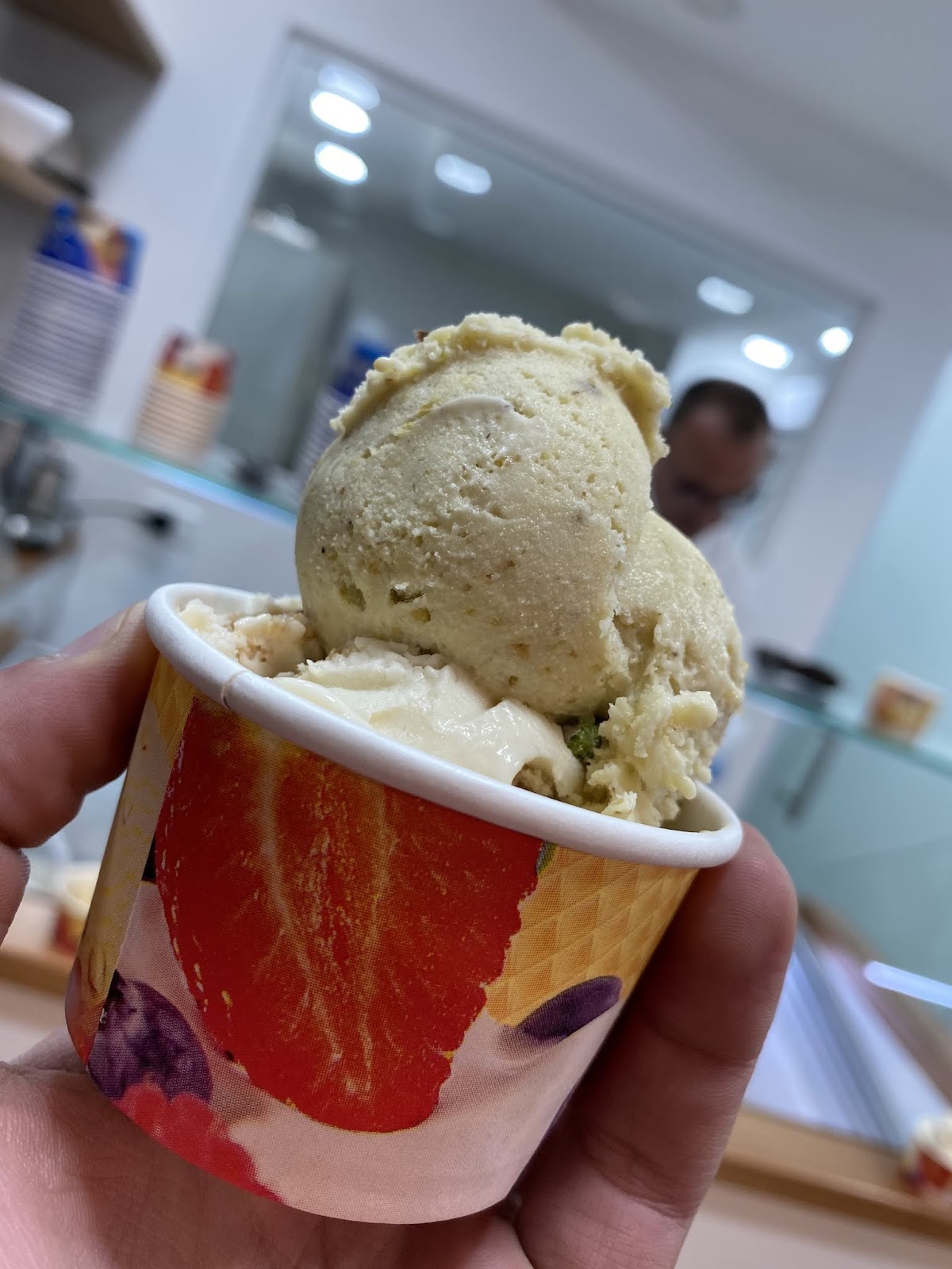 Almond praline