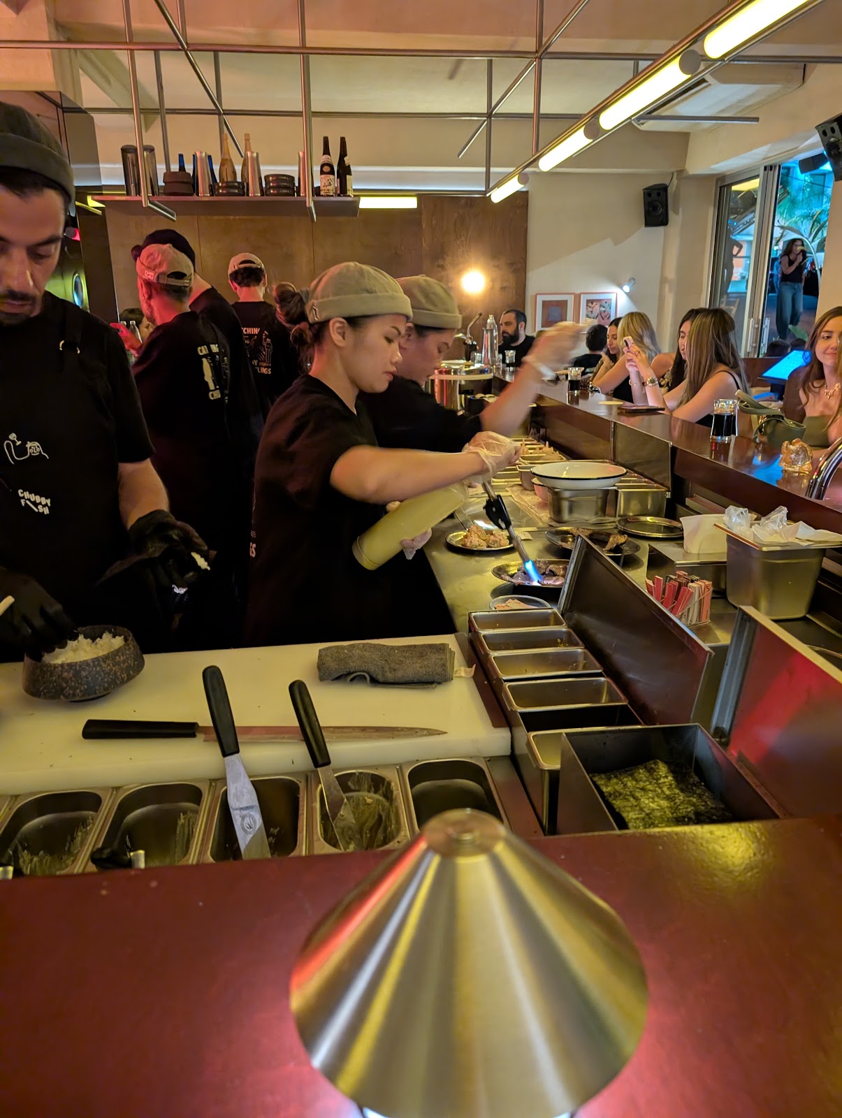 Chubby Fish handroll counter