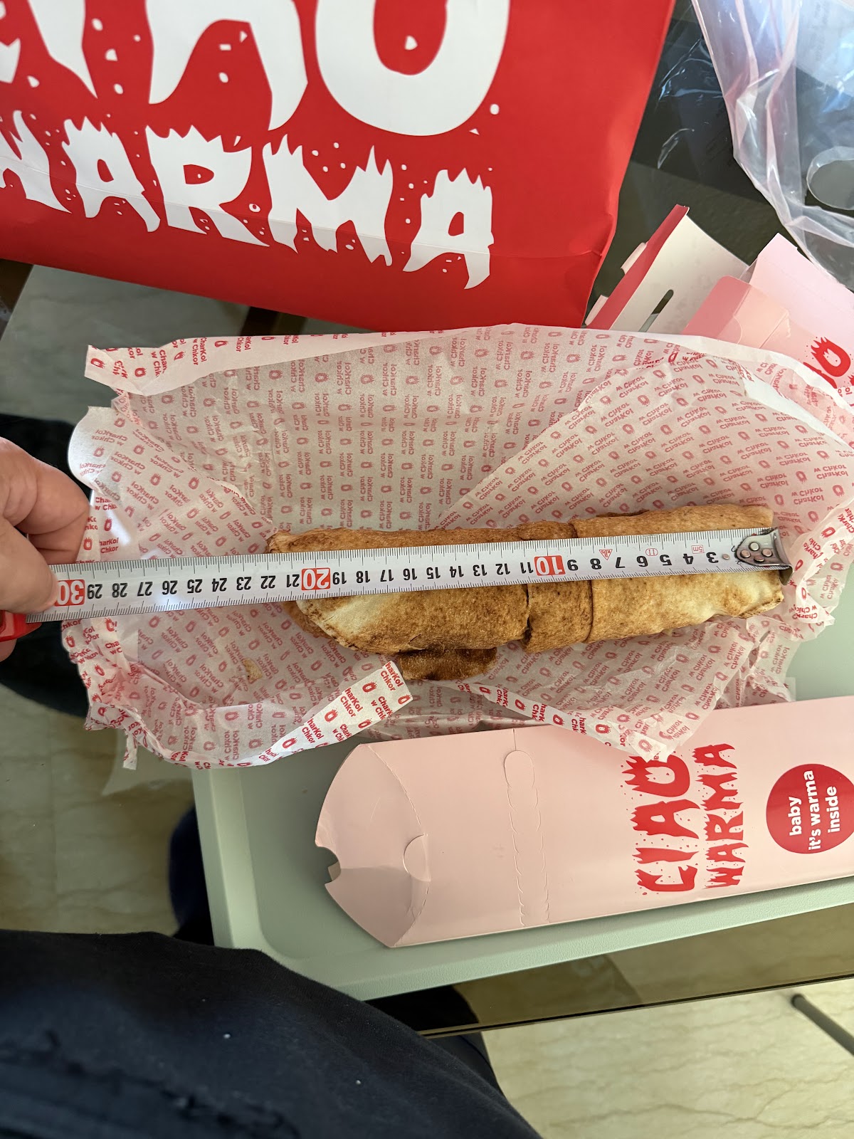 The 30cm Wrap