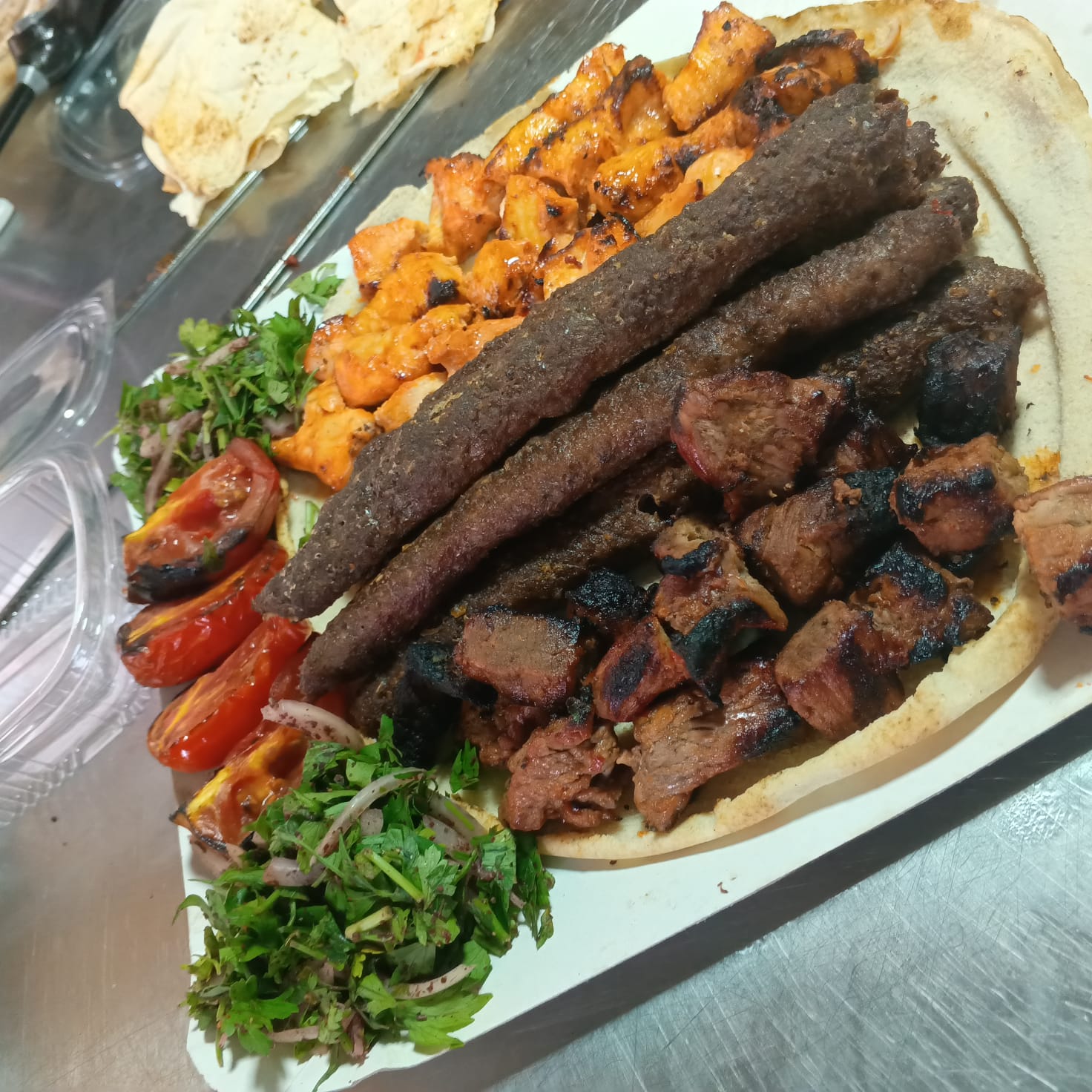 The mixed platter