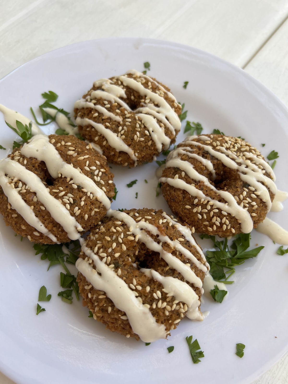 the blonde falafel