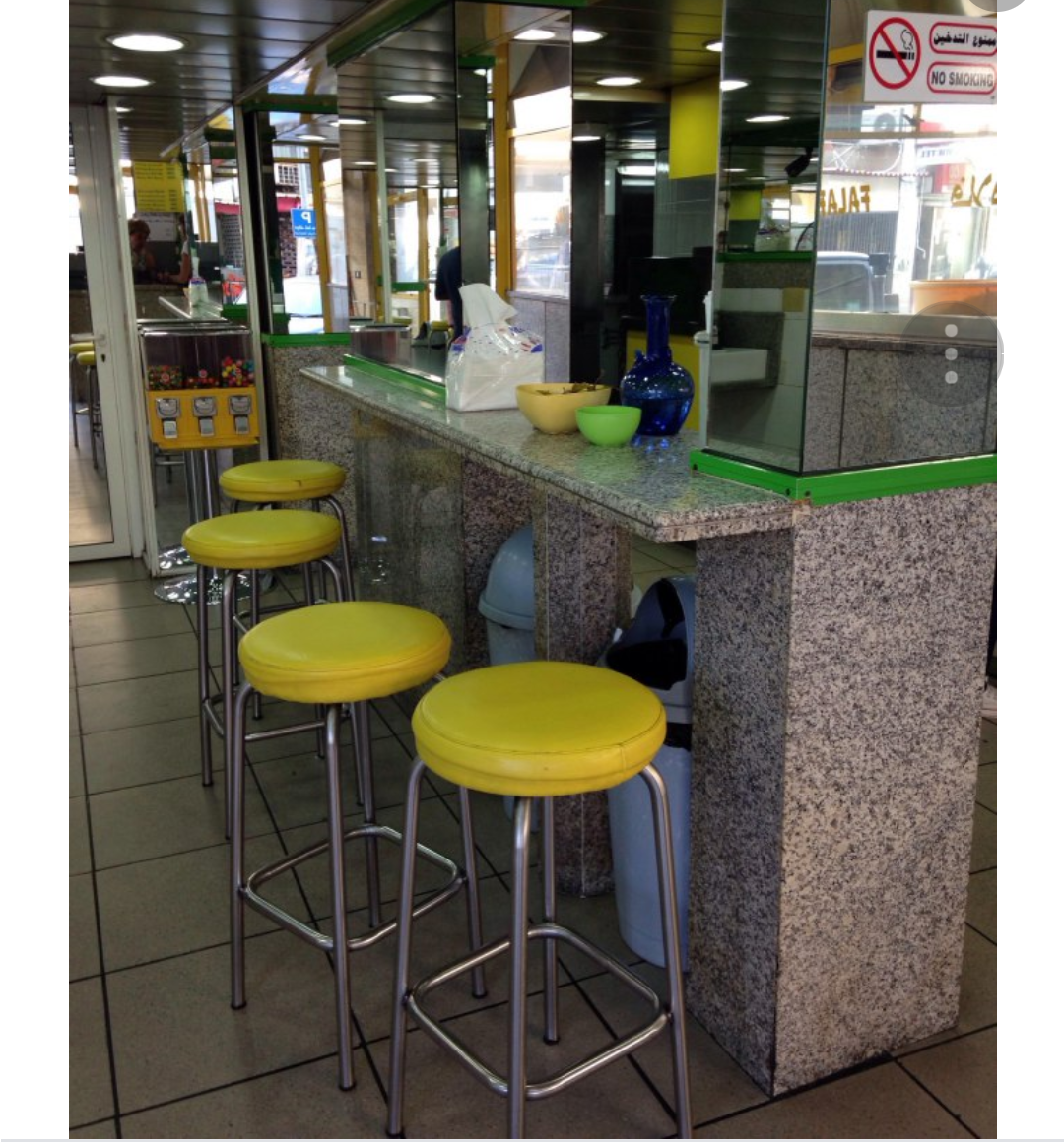 Falafel Arax counter