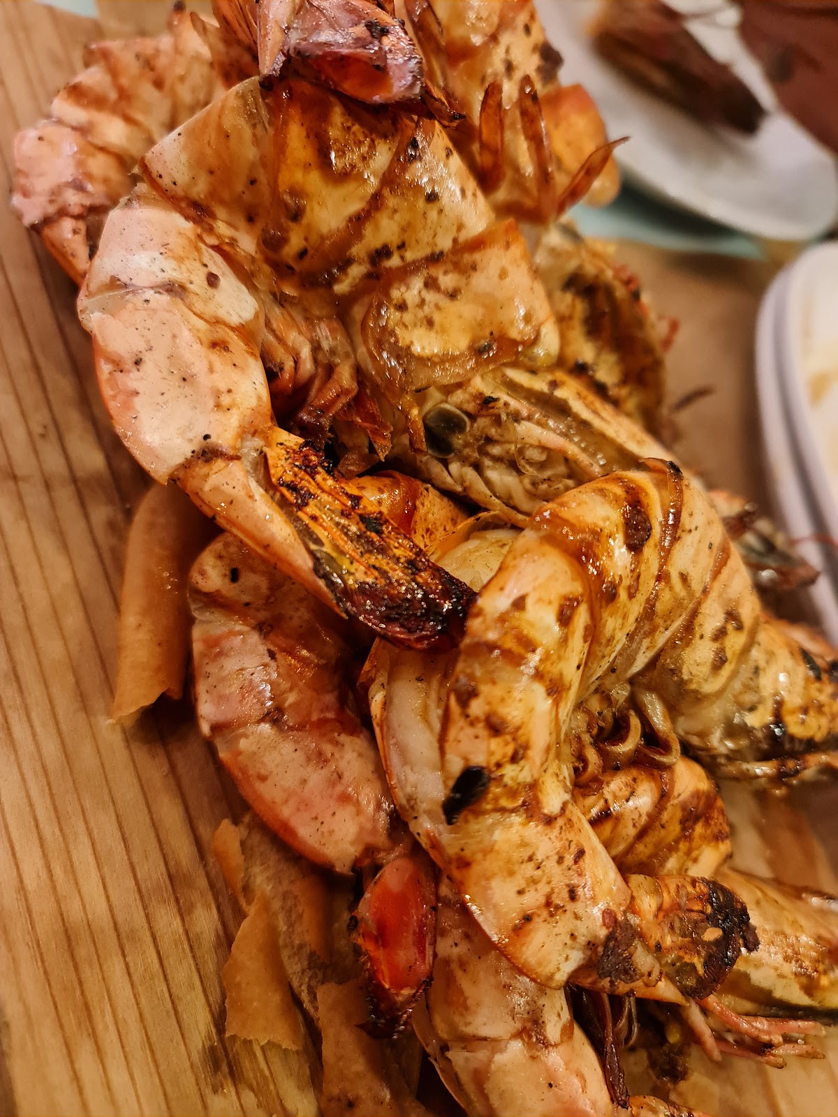 Grilled shrimp