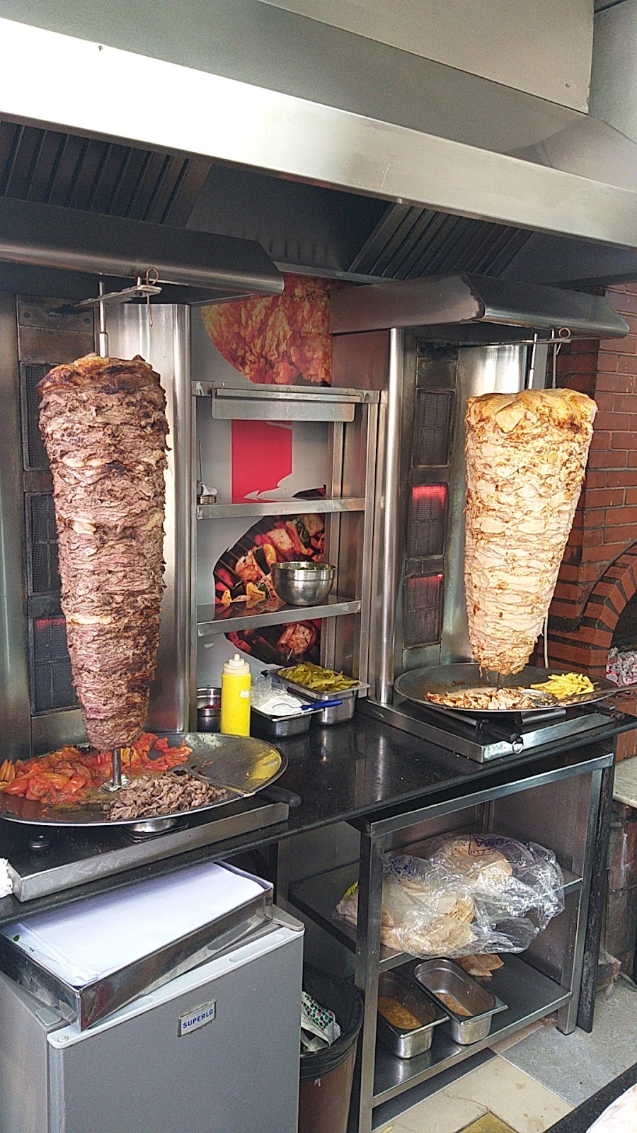 Hakim Beirut shawarma spits