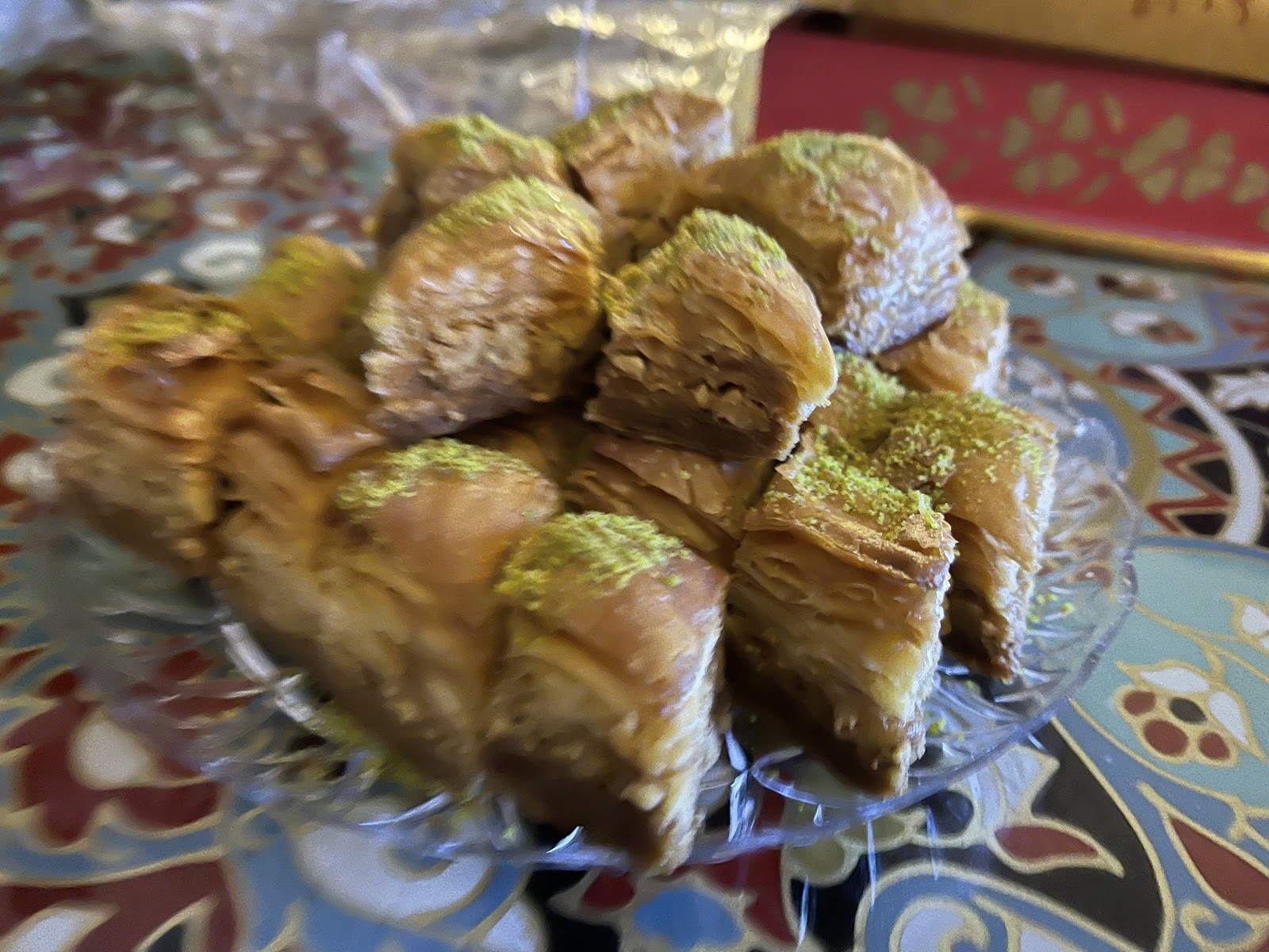 Baklava, by the tray