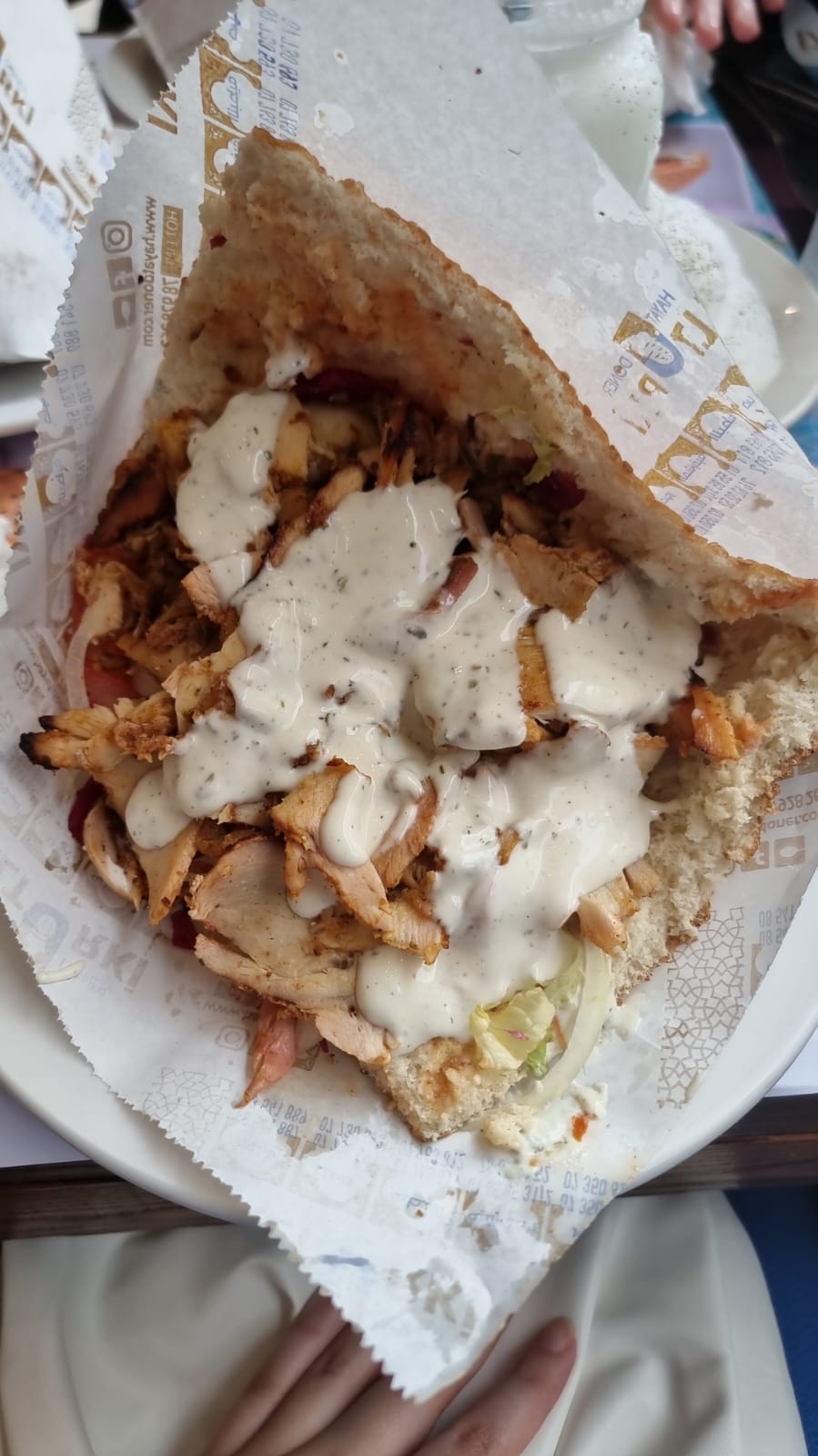 The beef döner