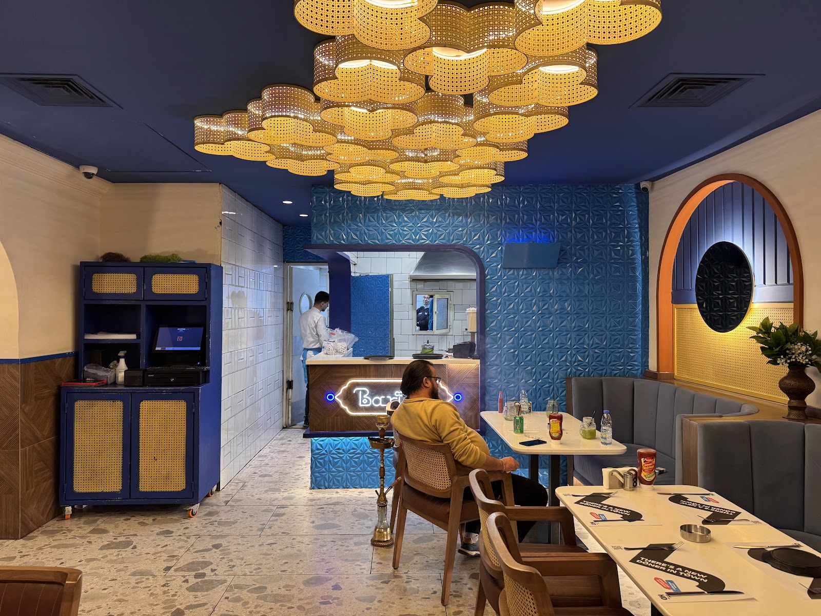the blue room
