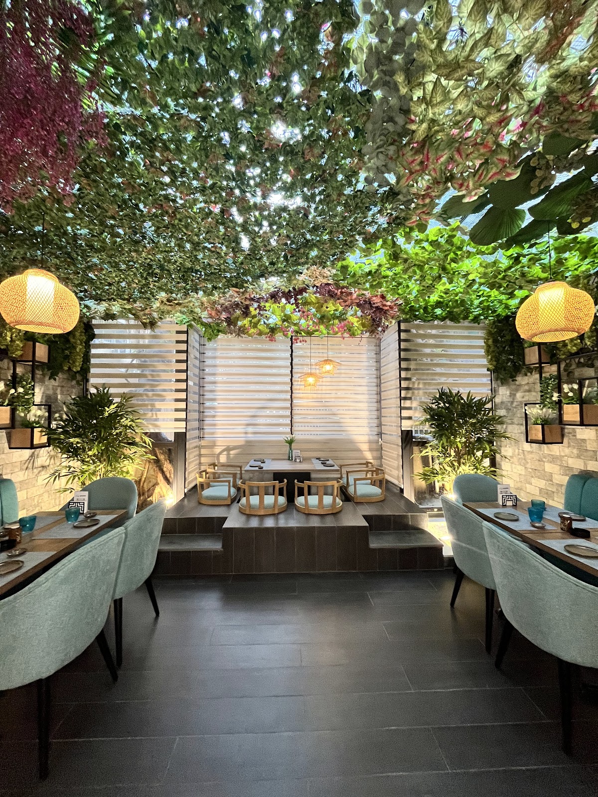 Kokoro Sushi garden terrace