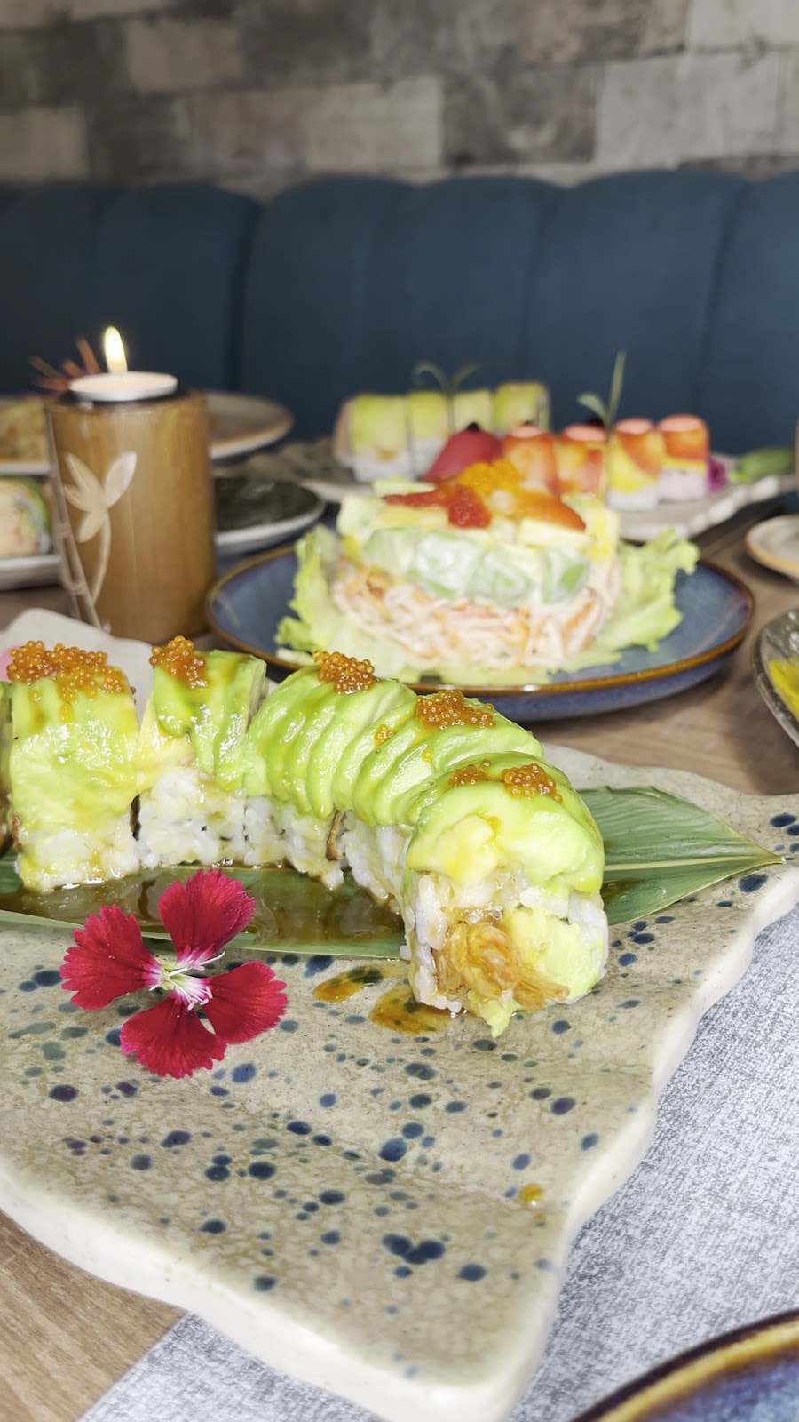 The dragon roll