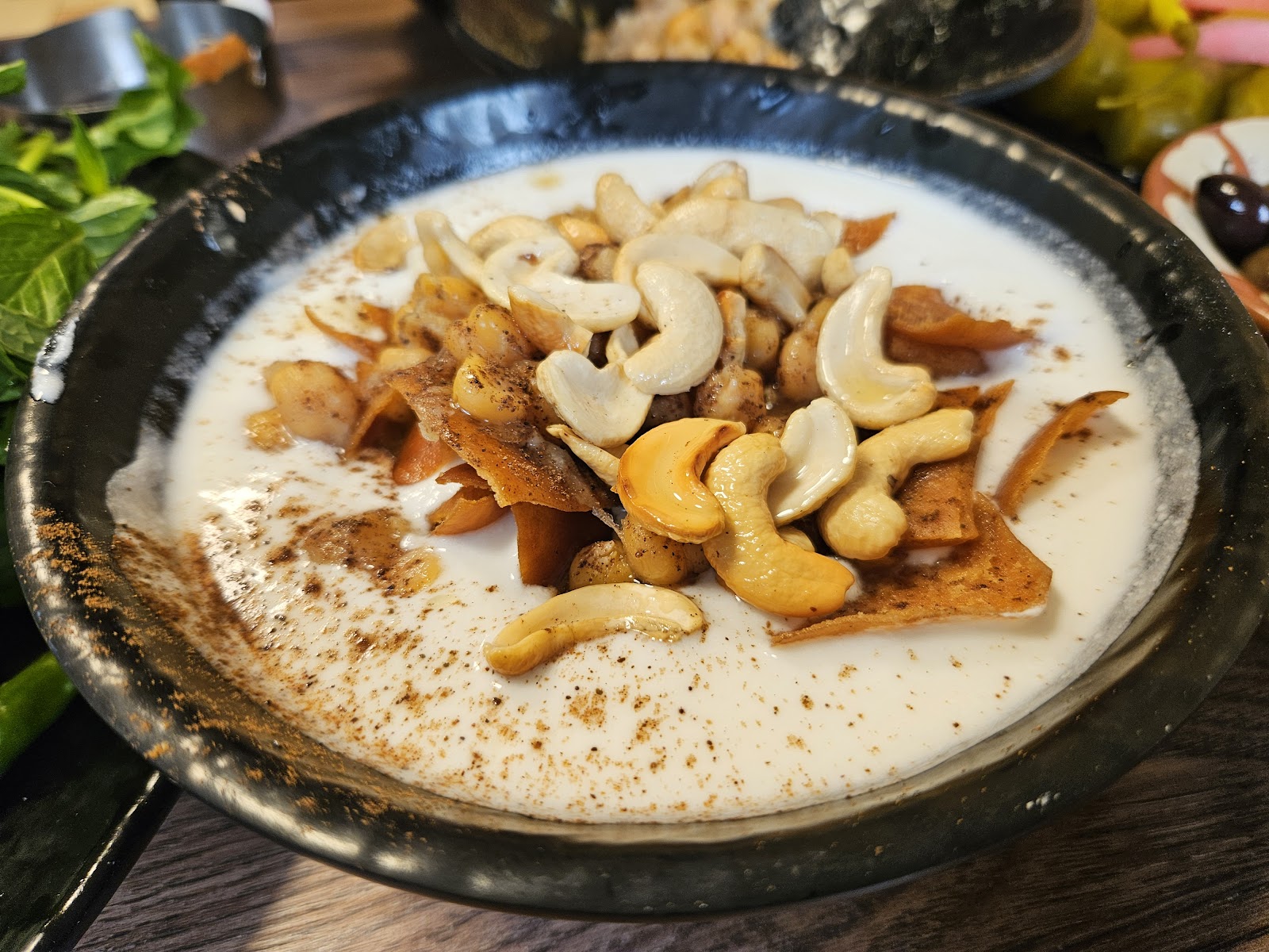 Fatteh with qawarma