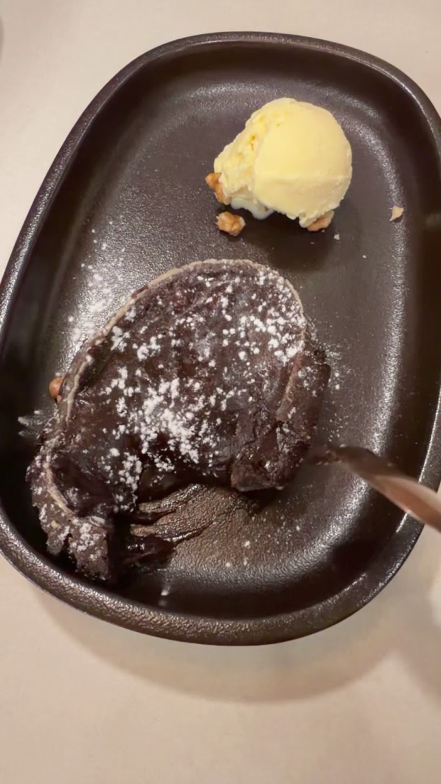 The lava cake