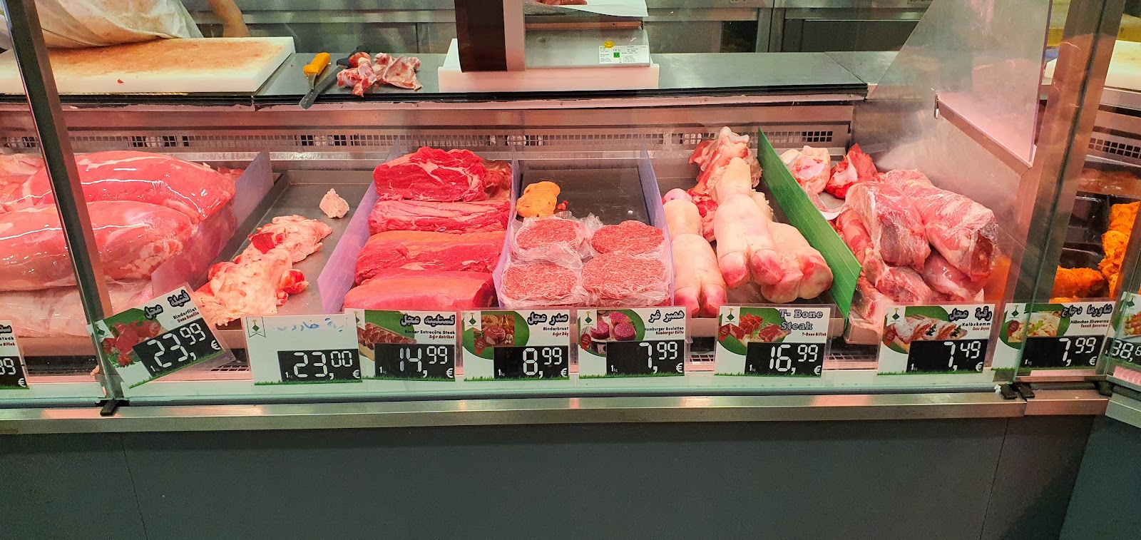 Rind und Kalb in der Theke