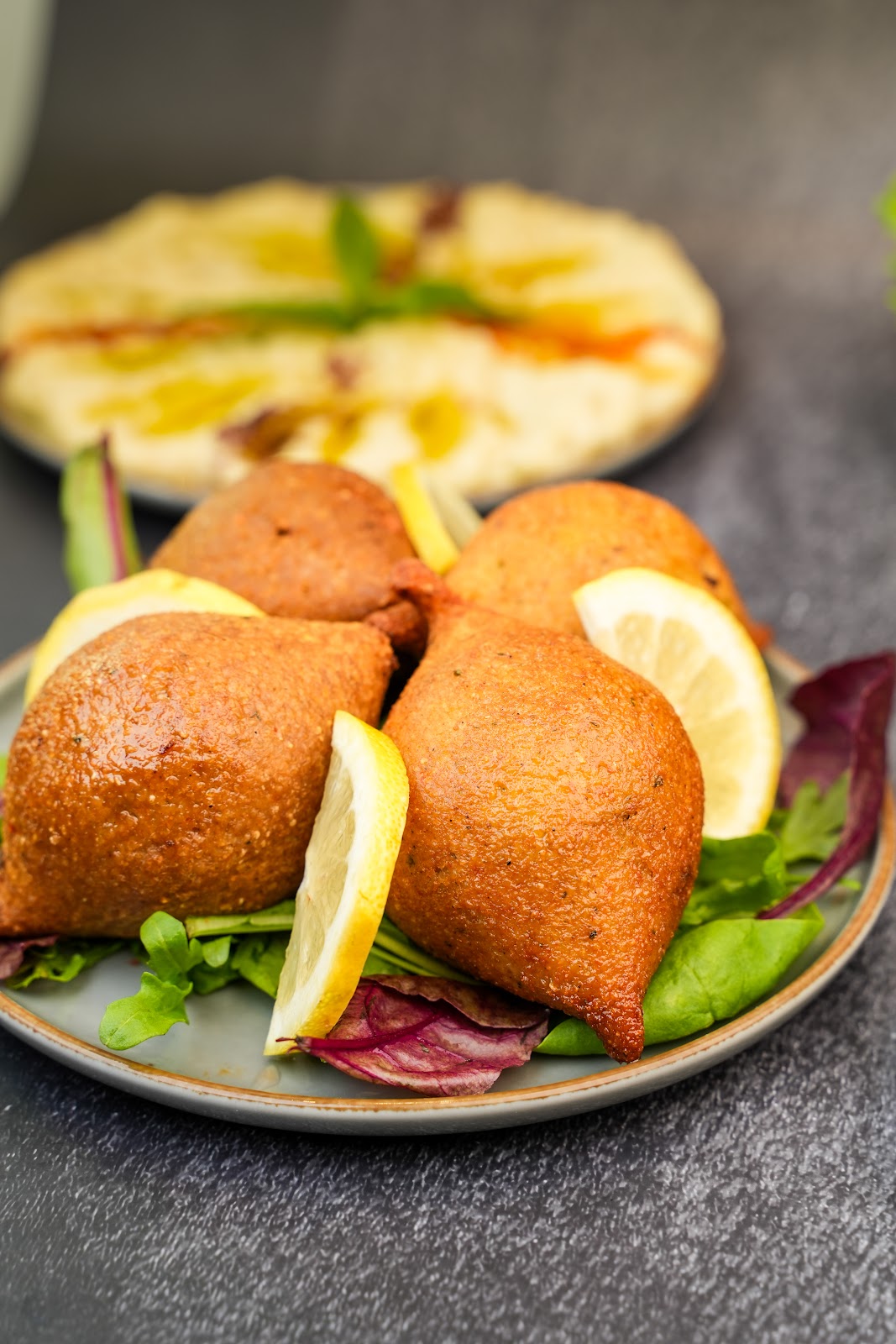 Frisch frittierte Kibbeh