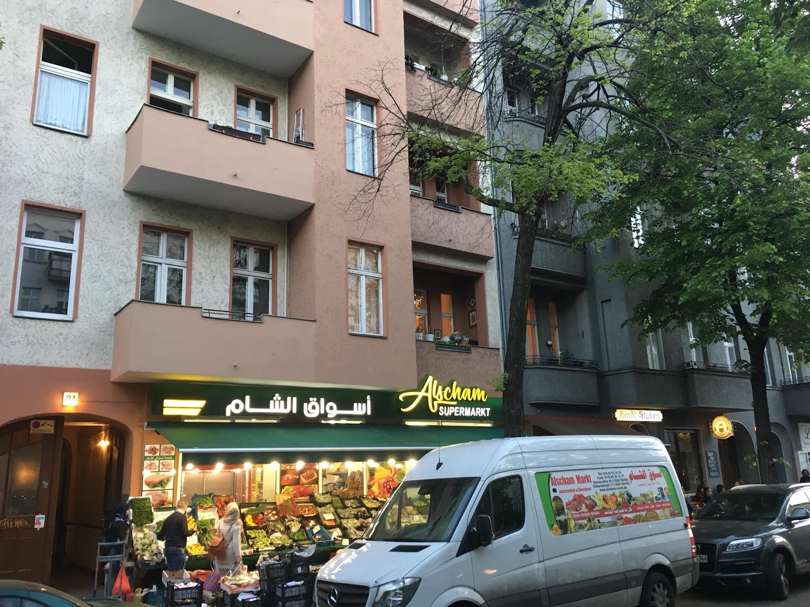 Supermarkt Alscham an der Sonnenallee 94