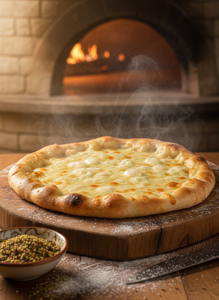 Manakish bi-Jibneh mit Käse