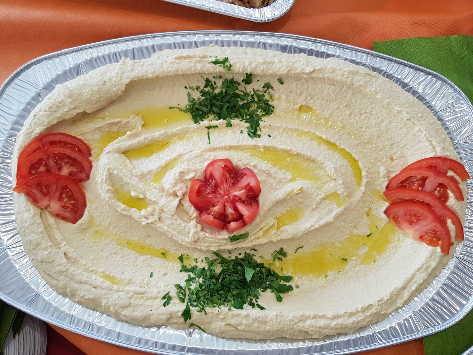 Hummus-Platte
