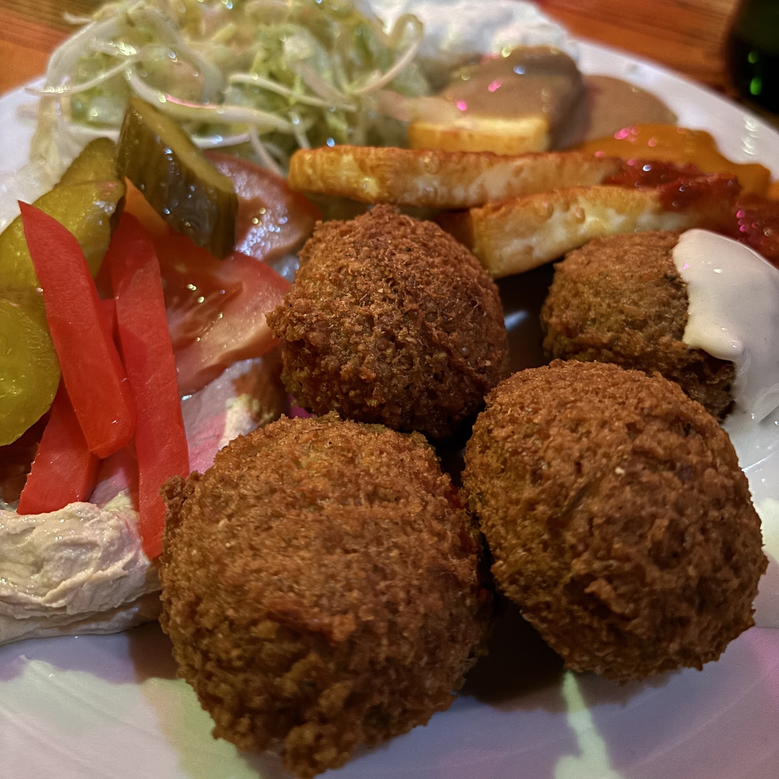 Falafel-Teller