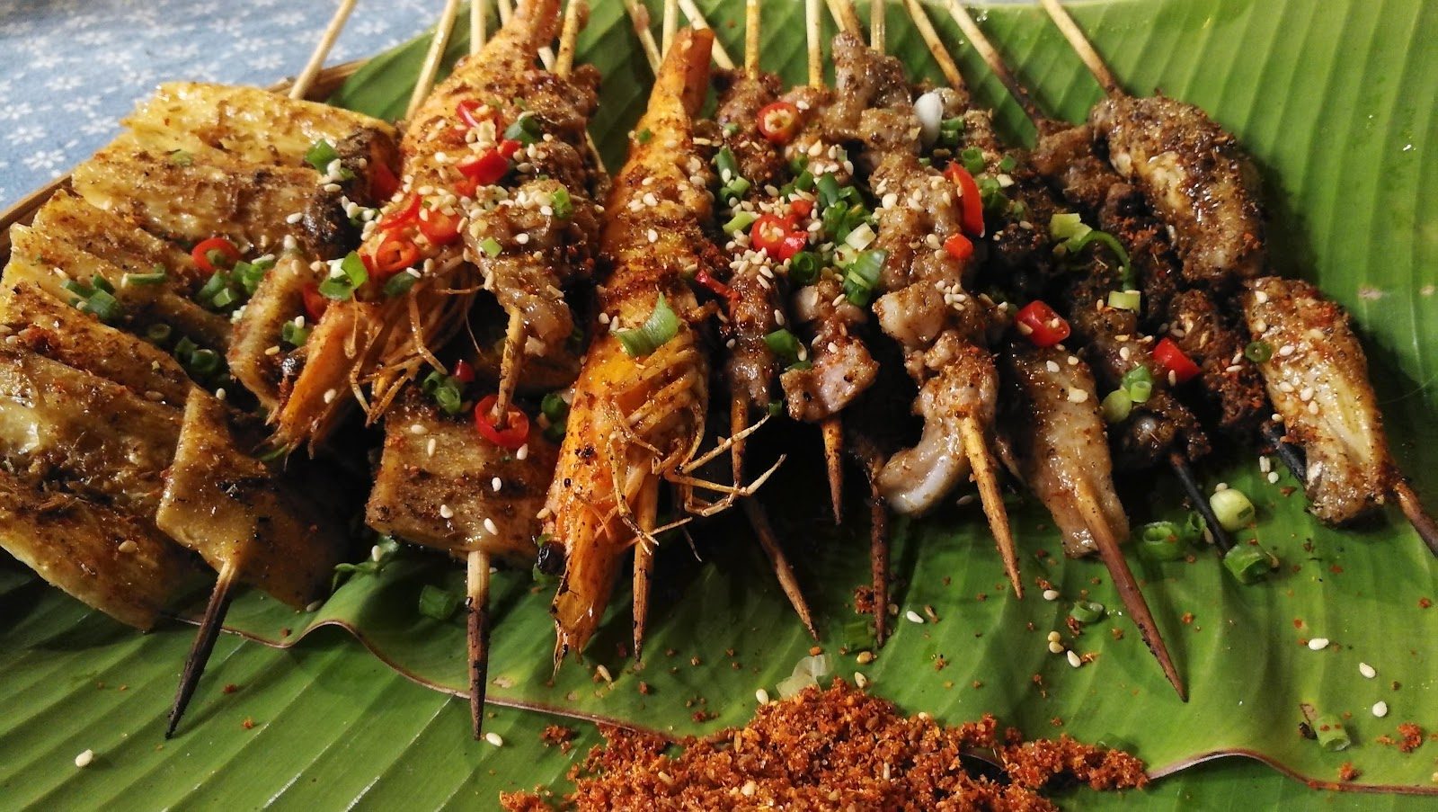 Grilled Thai plate from OON Café