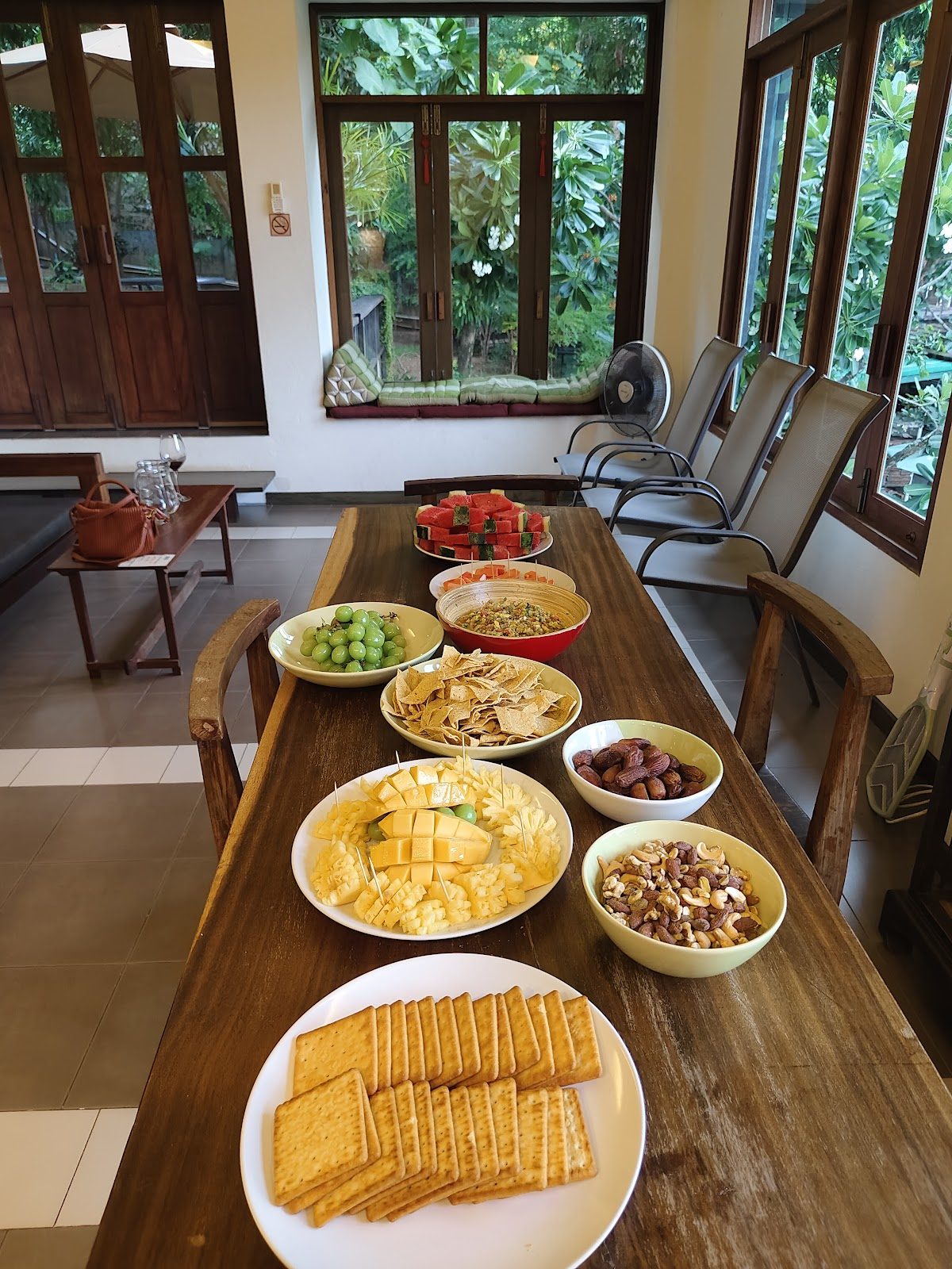 Breakfast spread