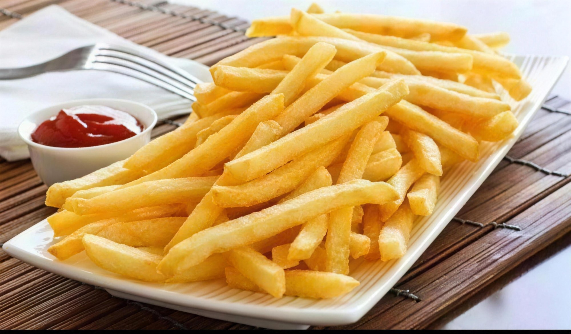 صحن بطاطا ذهبية