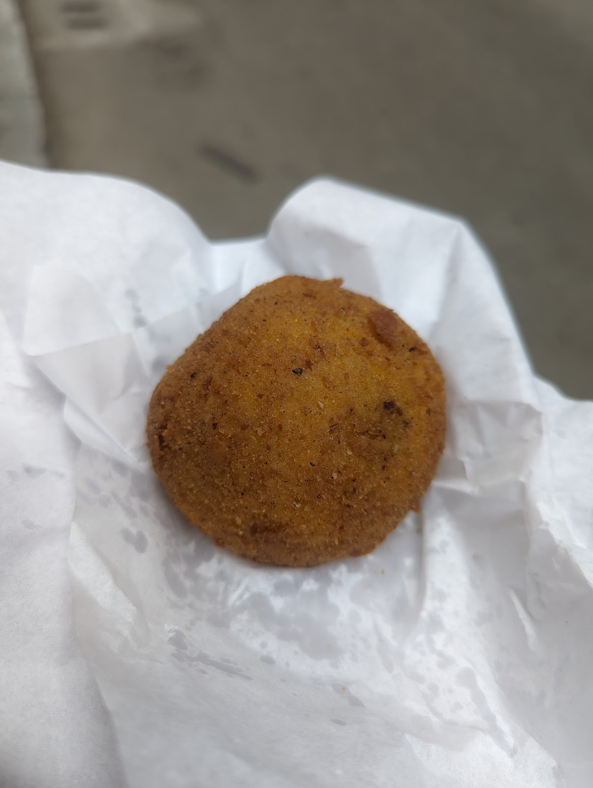 Arancina nella carta