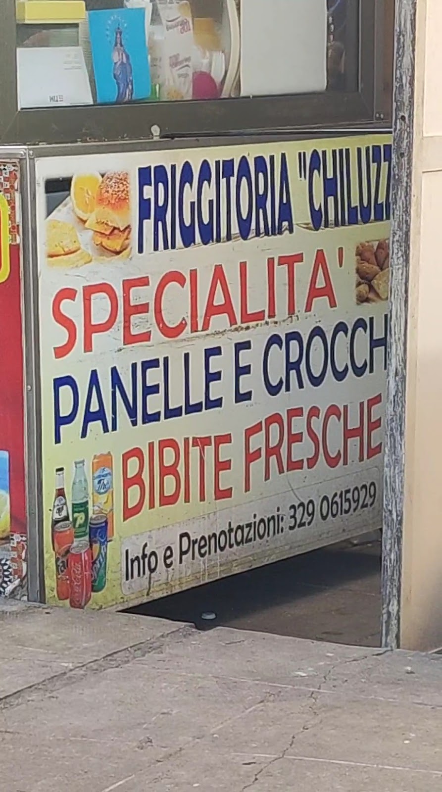 L'insegna storica del chiosco
