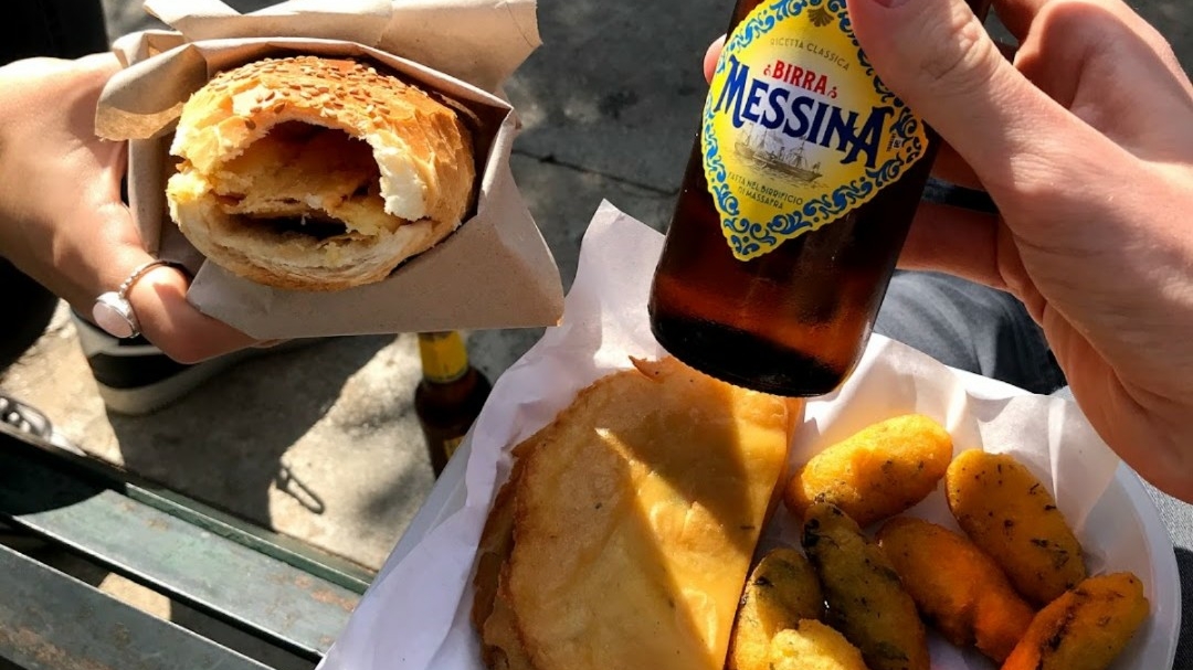 Pane e panelle con coppo