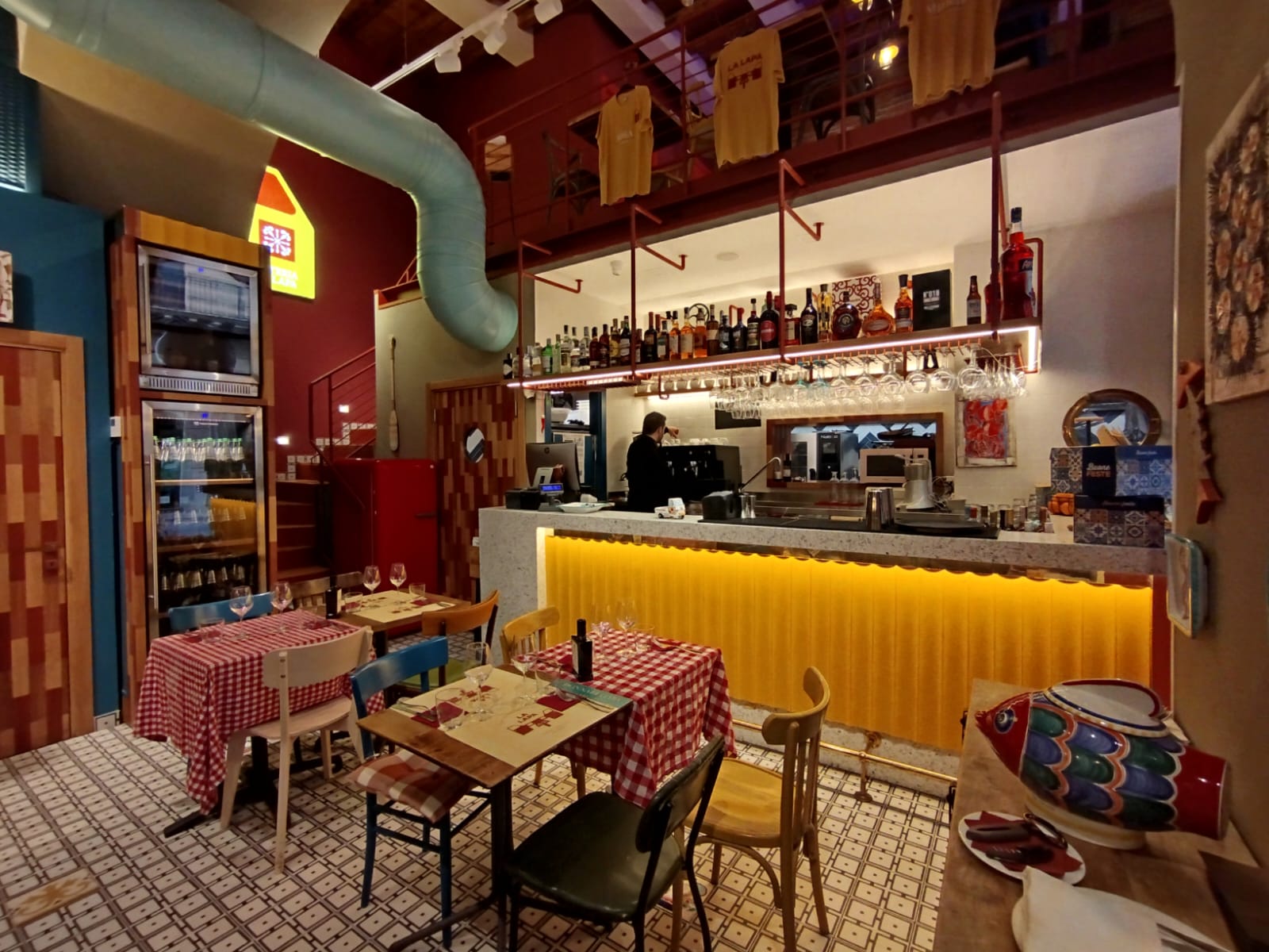 La sala rossa