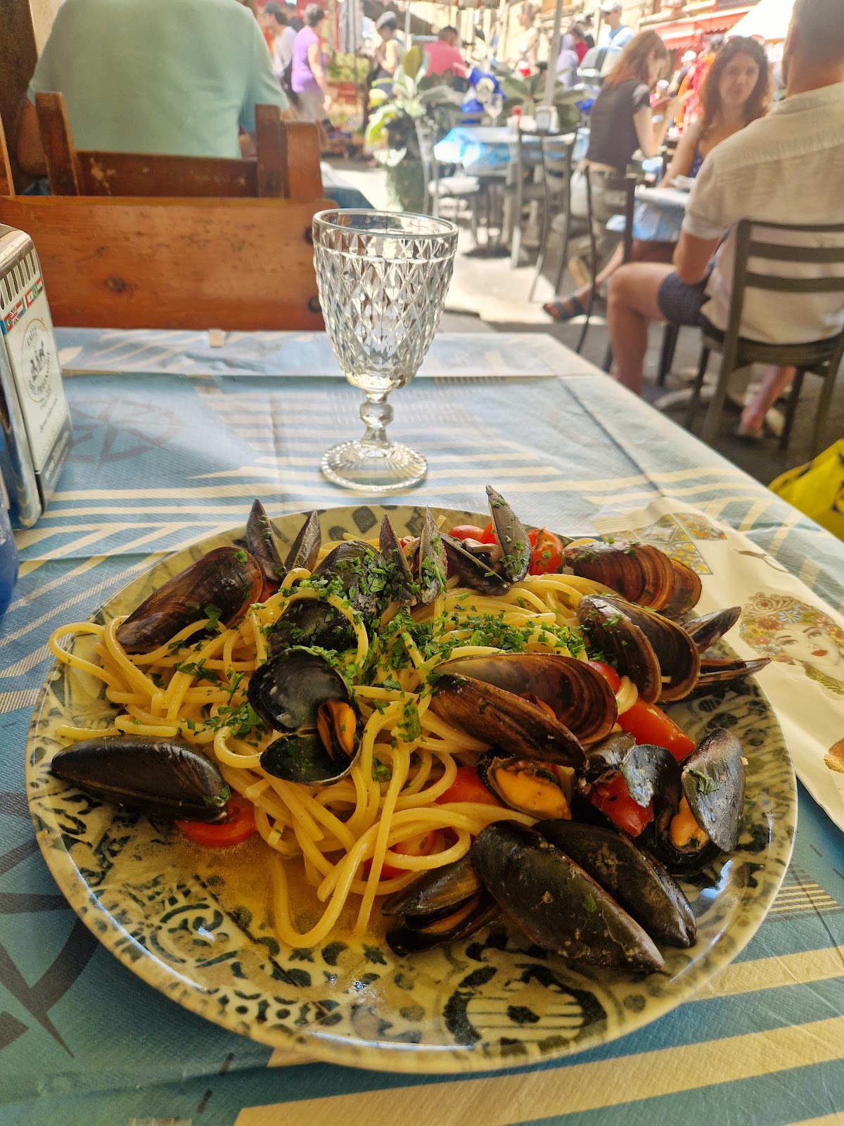 Pasta con le cozze