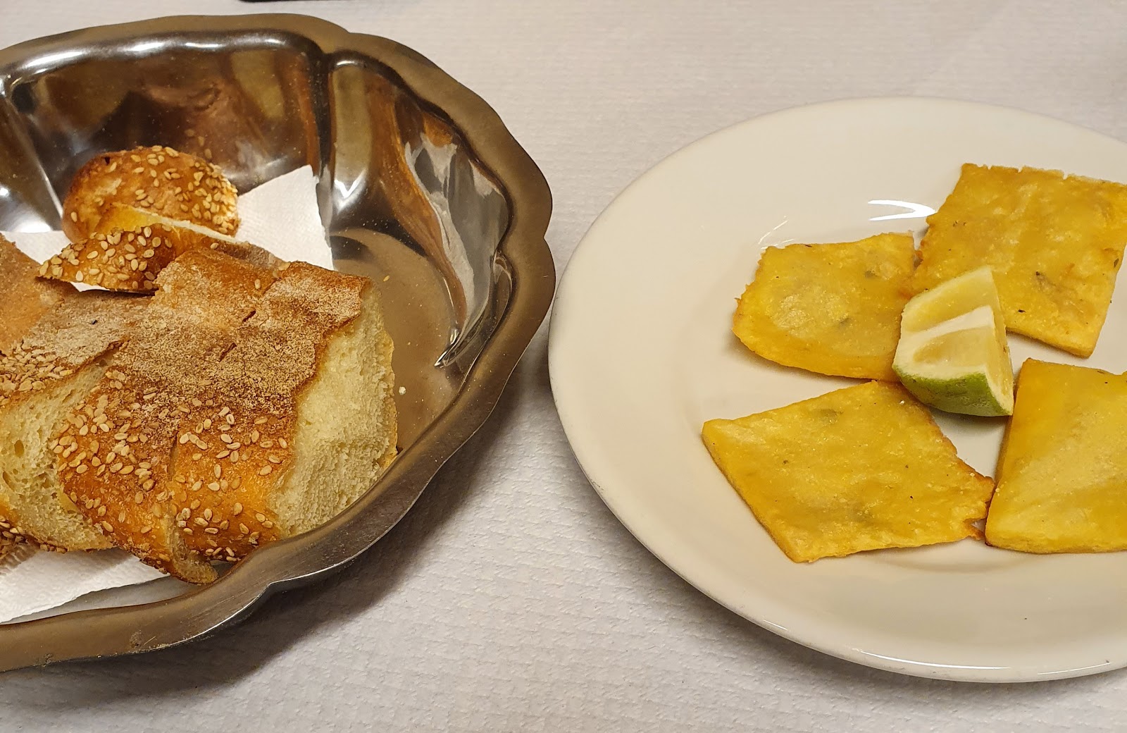 Panelle e pane