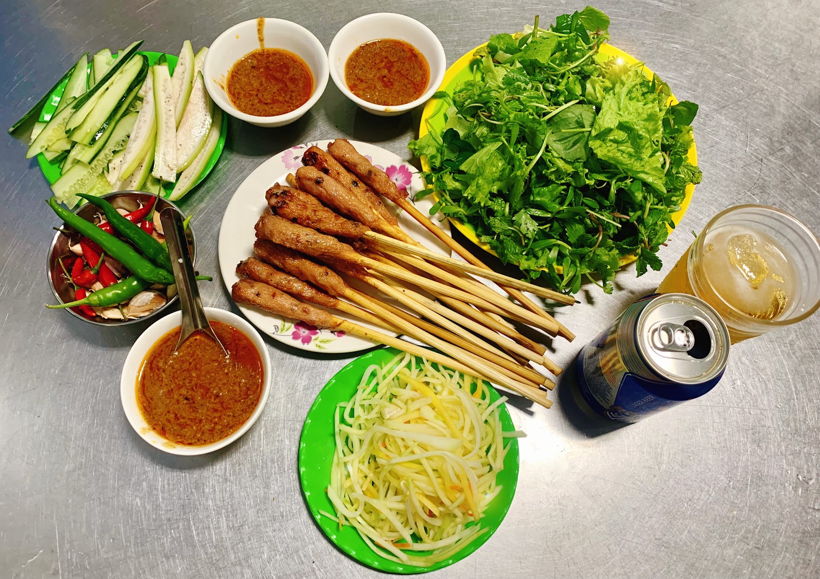 Bò nướng lá lốt